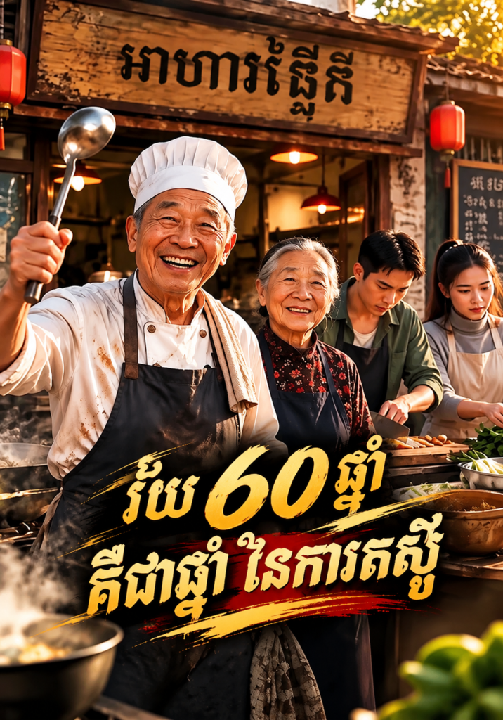 វ័យ 60 ឆ្នាំគឺជាឆ្នាំ នៃការតស៊ូ